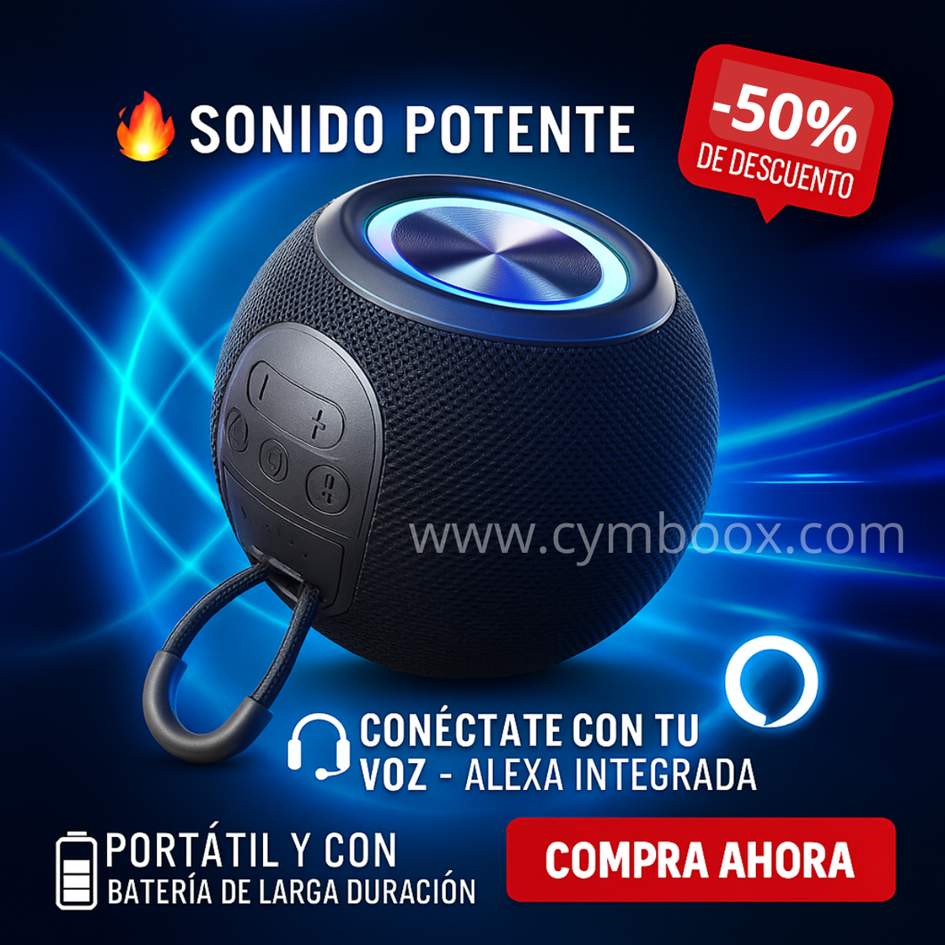 PARLANTE INTELIGENTE COMPATIBLE CON APP 