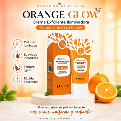 ORANGE GLOW – Crema Exfoliante Iluminadora