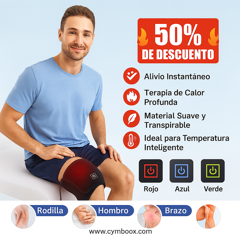 RODILLERA TÉRMICA ELÉCTRICA 2 EN 1