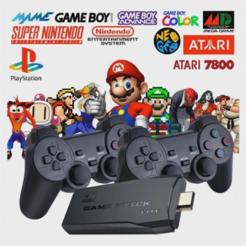 CONSOLA GAME STICK 4K ULTRA HD (20,000 JUEGOS)/ PLAY5