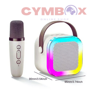 PARLANTE CON MINI KARAOKE - PORTÁTIL