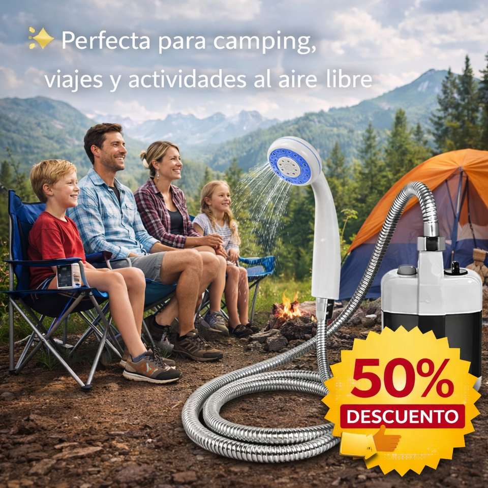 DUCHA PORTATIL RECARGABLE